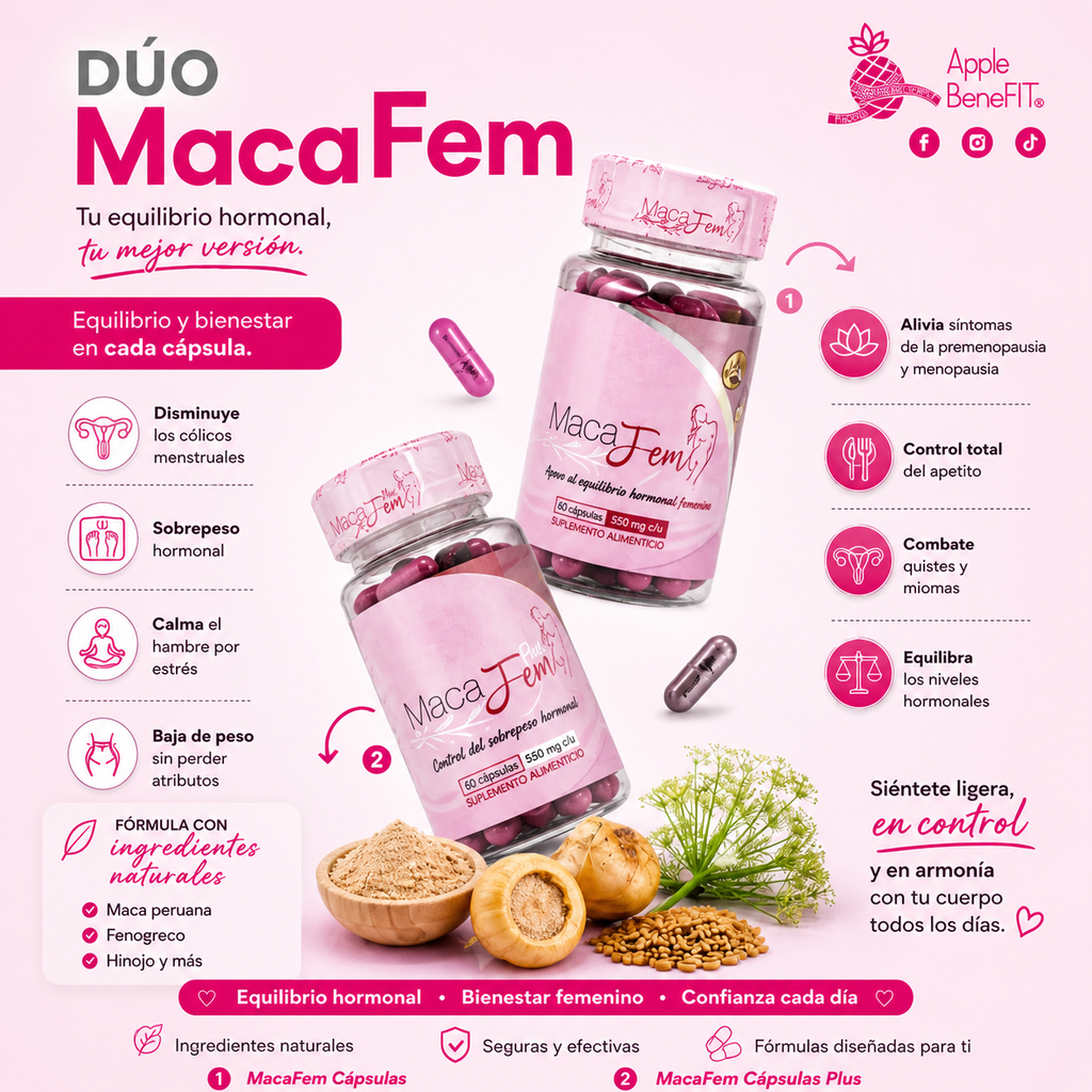 DÚO MACAFEM – Equilibrio y Bienestar Femenino